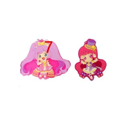 Pripara/Pretty Paradise Anime keychain Manaka Laala/Minami Mirei/Hojo Sophy/Dorothy West/Rubber strap/mobile phone charms D146-X