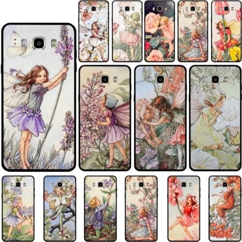 MaiYaCa Beautiful Flower Fairy Phone Case for Samsung J 4 5 6 7 8 prime plus 2018 2017 2016 J7 core