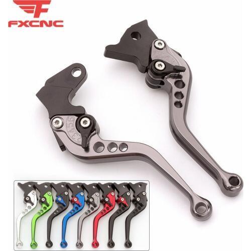 CNC Adjustable Motorcycle Brake Clutch Lever For Suzuki Burgman 125-150 K4 K5 K6 Brake Motorcycle and Clutch Lever