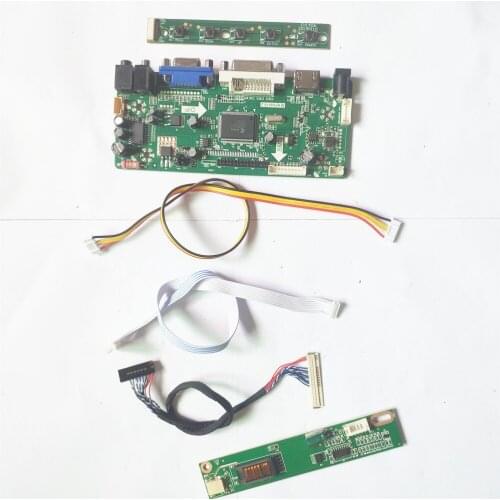 For LP150X09-B5K5/B5K8 LCD monitor HDMI-Compatible+VGA+DVI M.NT68676 controller card LVDS 30Pin CCFL 1024*768 15"