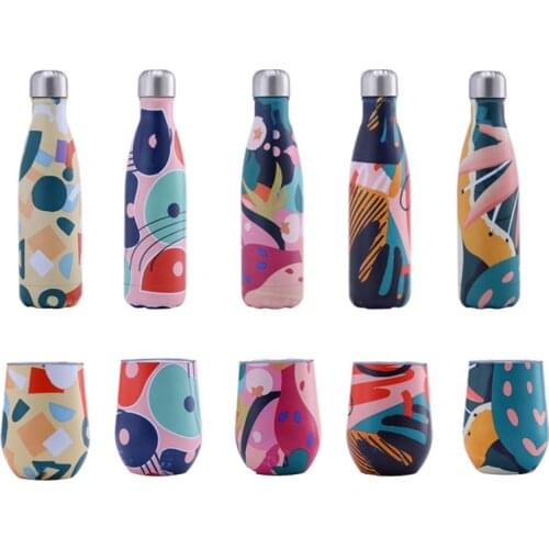 12oz Double Layer Egg Beer Cup 17oz Travel Stainless Steel Thermos Bottle Vacuum Coffee Mug Termos Wine Tumbler Garrafa Termica