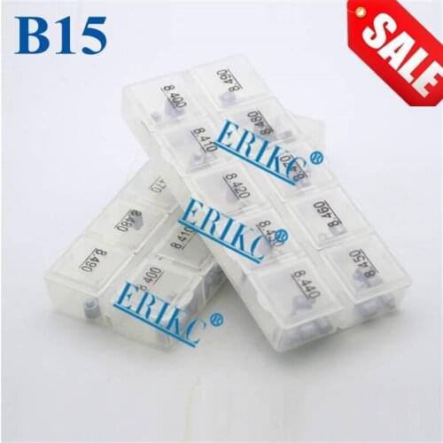 ERIKC Shims B15 Sizes 8.40-8.49mm Common Rail Injector Gaskets Adjusting Shims 50 pieces Control Valve Adjustment Washers