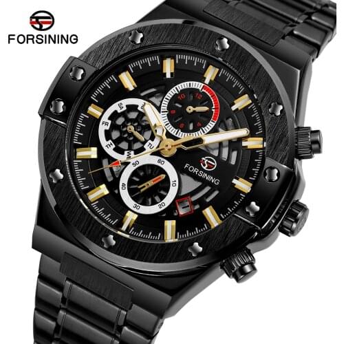 Часы с хронографом FORSINING China At AliExpress