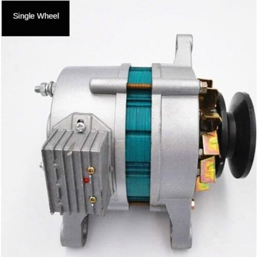 Generator 12V Permanent Magnet AC/DC Charging With Lamp Dual Purpose For Agricultural Vehicles, Tricycles, Four-Wheel Tractors
