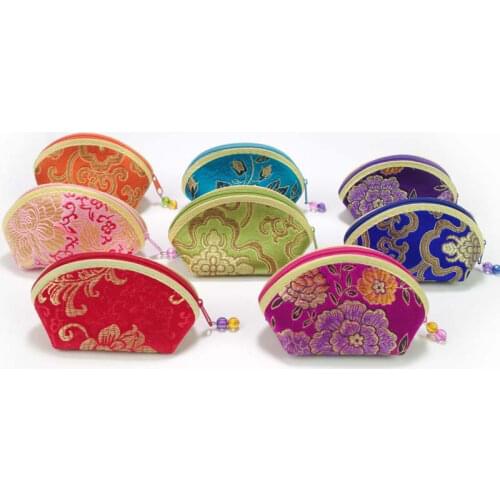 New China Red Velvet Cloth Bag Gift Jewelry Ring Bracelet Storage Bag Small Wallet