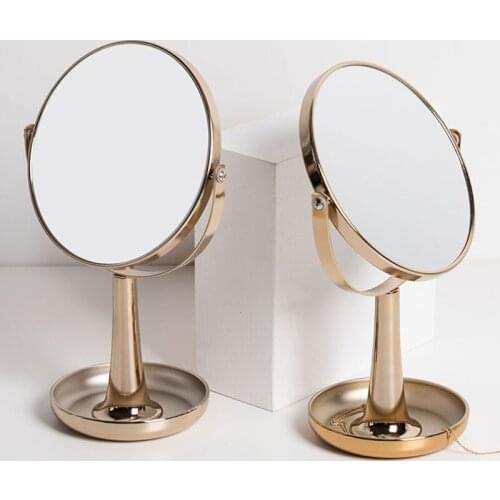 Desktop Mirror зеркало espejo Nordic INS Style Light Luxury Household Decoration Double-Sided High-definition Mirrors