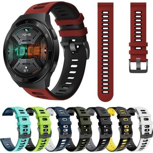 New Correa Band for HUAWEI WATCH GT 2E Strap Watchband Bracelet ремешок for HUAWEI GT 2e Watch Silicone Band Belt