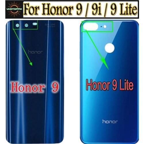 Original for Huawei Honor 9 Battery Cover Rear Door Case For Huawei Honor 9 Lite Back Glass Honor 9i Back cover Housing cover