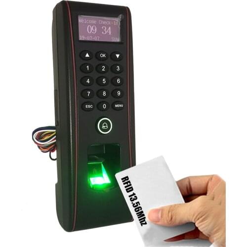 Waterproof IP65 fingerprint Access Control Outdoor Access Control with rfid 13.56mhz Card Access Controller Tcp/ip TF1700