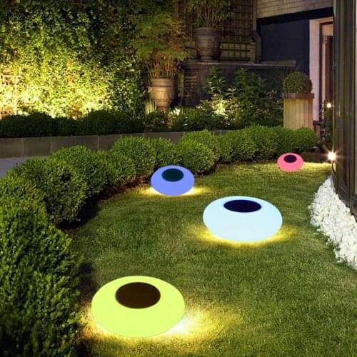 Waterproof Swimming Pool Floating Light LED Solar Garden Lights Outdoor Ball Lawn Lamp Wedding Party Home Decoration Lighting