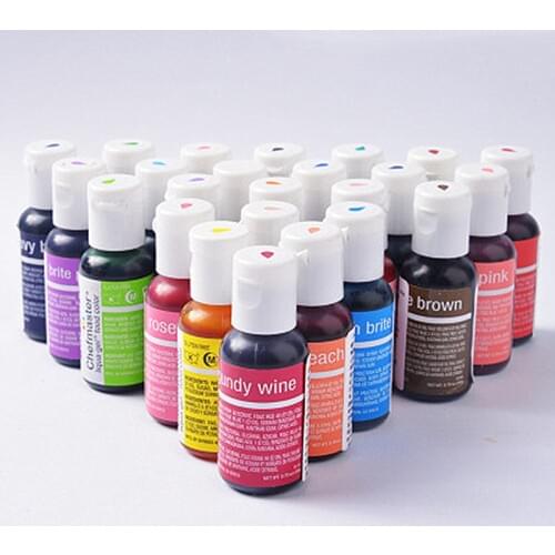20g Import from America Chefmaster Water-soluble food coloring Cream cake decorating fondant food-grade baking tinting pigment