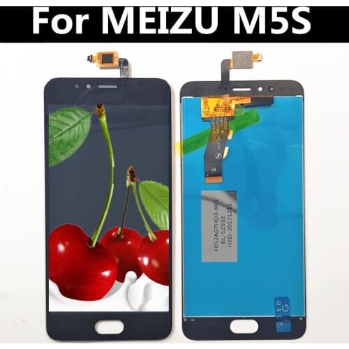 5.2" For MEIZU M5S M612H M612M LCD Display+Touch Screen Digitizer Glass Lens Assembly Replacement For Meizu Meilan 5S LCD