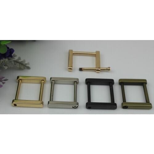 10pcs/ lot fastener Handbags luggage hardware accessories Zinc alloy Rectangular buckle