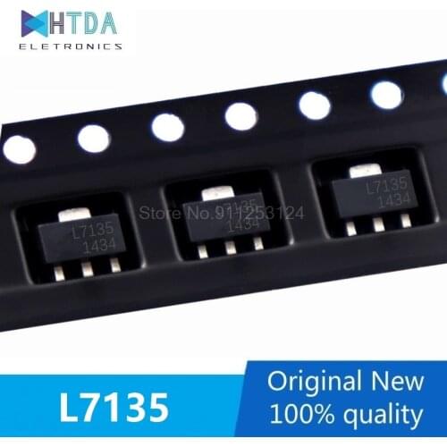 20pcs/lot SOT-89 L7135 AMC7135 350mA/2.7-6V LED In Stock