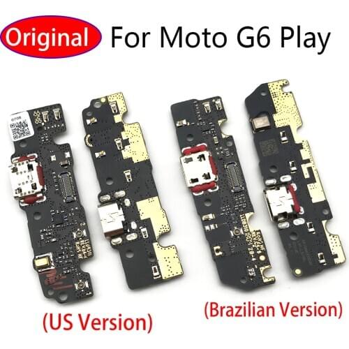 50Pcs/Lot , New For Motorola Moto G6 Play G9 Plus USB Charger Charging Port Dock Connector Flex Cable Board Replacement Part