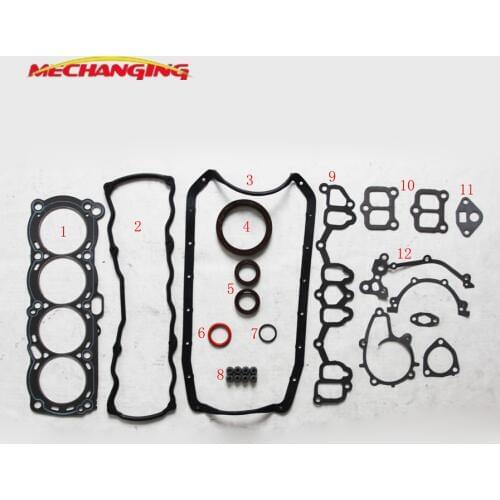 CA20S For Nissan BLUEBIRD STANZA LAUREL 2.0L Automotive Spare Parts Overhaul Package Full Set Engine Gasket 10101-13E87 50094700
