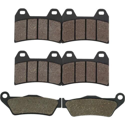 Cyleto Motorcycle Front and Rear Brake Pads for APRILIA RST Futura 1000 RST1000 2001 2002 2003 2004 2005