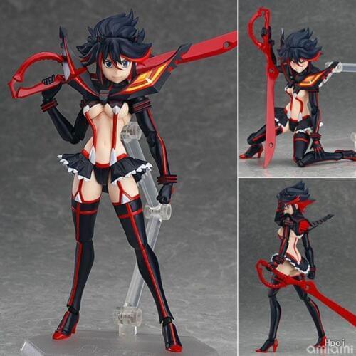 Figma 220 Anime KILL la KILL Matoi Ryuuko PVC Action Figure Toy Collection Model Brinquedos