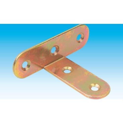 Hardware Furniture Fitting Woodworking fixed angle T Connector 90 degree angle iron Corner 20PCS