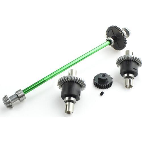 Metal Differential Central Drive Shaft for WLtoys 144001 1/14 RC Car Reduction Motor Gear Spare Parts