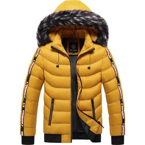 Mens Parka New Fashion Jacket Thicken Warm Coat Winter Hooded Clothing Male Casual Parka Windbreak Outwear