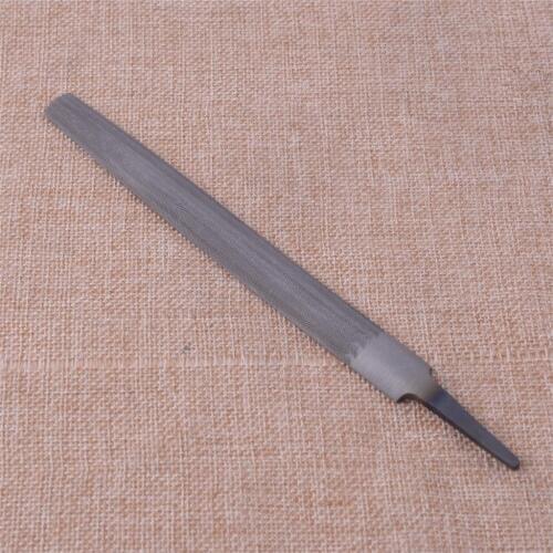 LETAOSK Semi Circular Steel File Second Double Cut Hand Tool Half Round Type 6" 150mm for Carving Carpentry Craft Metal Grinding