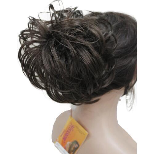 StrongBeauty Synthetic Ballet Hair Bun Extension Donut Chignon Hairpiece for Ponytail