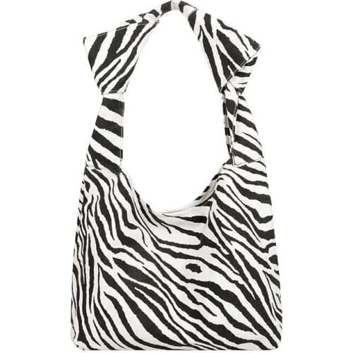 Underarm Shoulder Handbags Tide Autumn Winter Fashionable Lipstick Satchels Large-Capacity Portable Leopard-Print Crossbody Bag