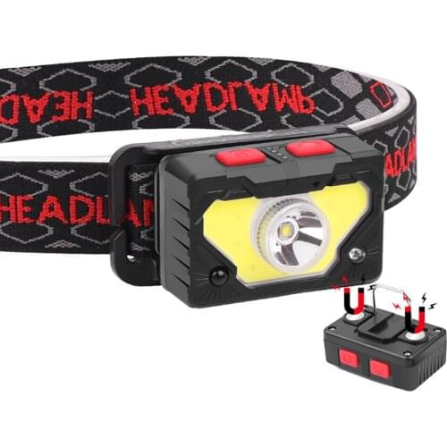 Smart induction LEDHeadlamp Set 1000 mAh USB Rechargeable Super Bright Headlights For Running Camping Fishing Lantern Flashlight