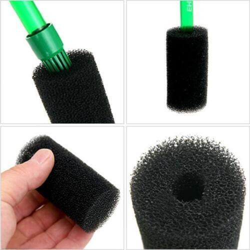 Sponge Aquarium Filter Protector Cover For Fish Tank Inlet Pond Black Color Foam Aquatic Filters Protective Accessories
