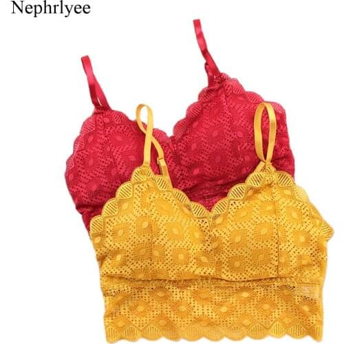 2021 Summer New Women Crop Tops Sexy Lace Bra Female Bralette Push Up Seamless Tube Tops Solid Color Underwear Brassieres CA201