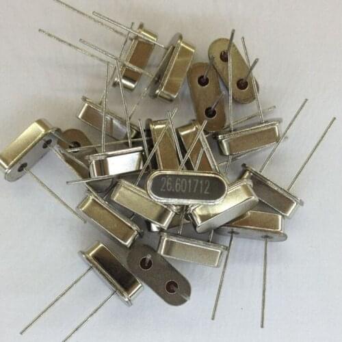 20pcs/lot 26.601712MHz 26.601712M 26.601712 HC-49S DIP-2
