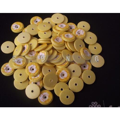 50 pcs 18mm Flute pads Good material