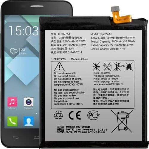 TLp027AJ Battery For Alcatel PulseMix 5085C Battery Replacement Repair Part