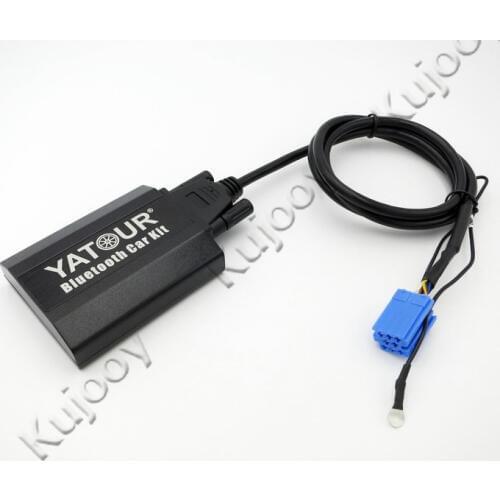 BTK Yatour Bluetooth Car Kit Digital Music CD Changer CDC Connector For Audi A2 A3 A4 S4 A6 S6 A8 S8 Allroad TT Radios