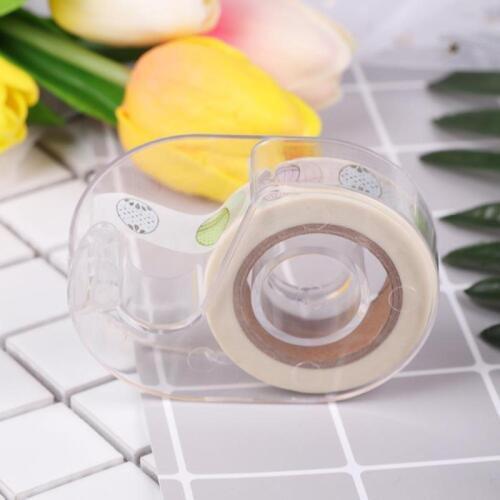 Transparent Plastic Japanese Paper Tape Dispenser Washi Tape Cutter Organizer Holder School Office Supplies Stationery