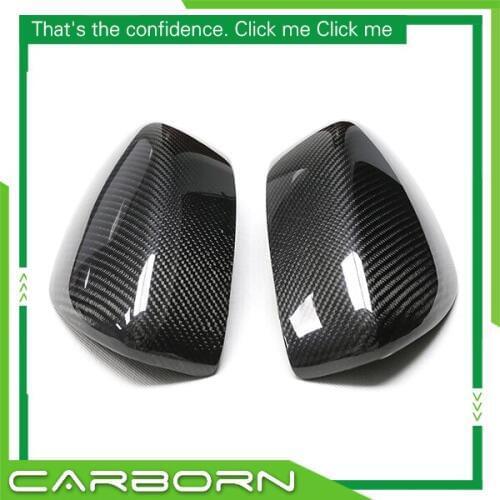 ForInfiniti G Series G25 G37 Coupe 2009-2014 Replacement/Add on Type Dry Carbon Mirror Cover Body Side Rear View Mirror Caps