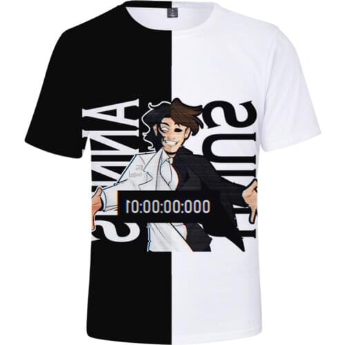 Popular 3D Print Men/Women t shirt V Unus Annus T Shirts Casual Spring/Summer Short Sleeve tshirt Boys/girls Unus Annus TV Tops