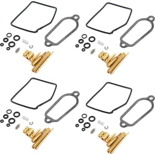 Artudatech Motorcycle Carburetor Repair Rebuild Kit for Honda CB400F Super Sport 1975-1977 Motor Bike Accessories Parts