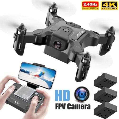 Pocket Mini Drone V2 4K 1080P HD Camera WiFi Fpv Air Pressure Altitude Hold Foldable Quadcopter RC Drone Kid Toy GIft