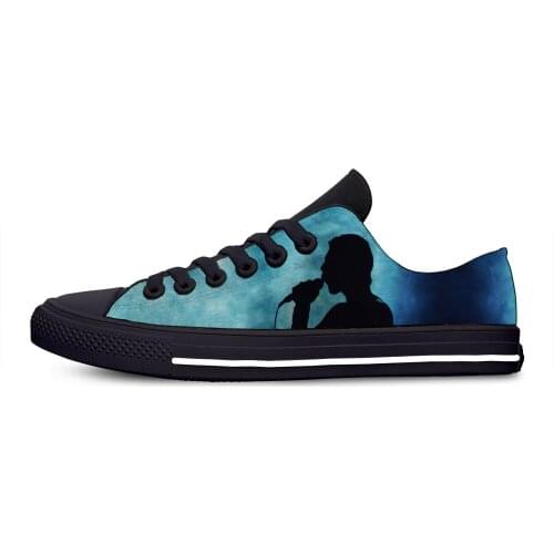 Freddie Mercury Rock Queen Band Fashion Funny Casual Cloth Shoes Low Top Breathable Lightweight Sneakers 3D Print For Men Women