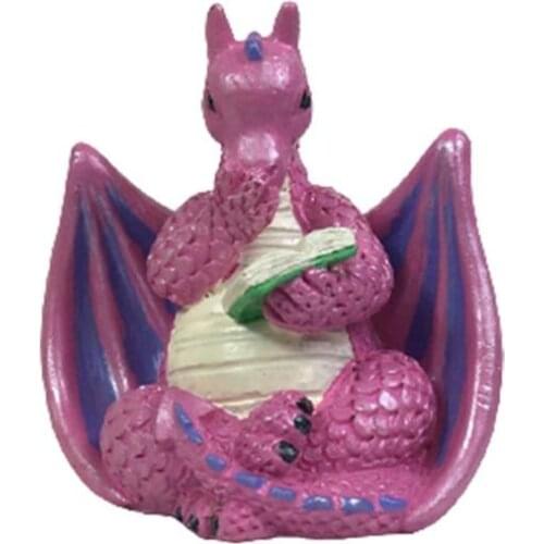 Cute Western Dragon Small Ornaments Resin Craft Dinosaur Decor For Bedroom Home Desktop Yard Garden Decoration Accessories