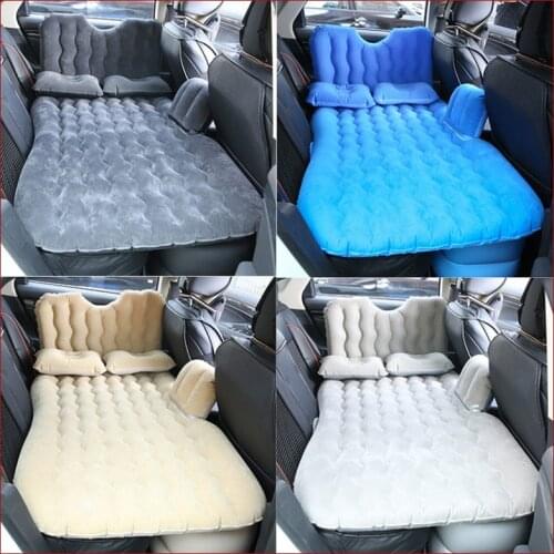 Car Inflatable Bed, Car Interior Rear Travel Bed Car Sleeping Artifact Car Cushion Universal Rear Seat Mattress