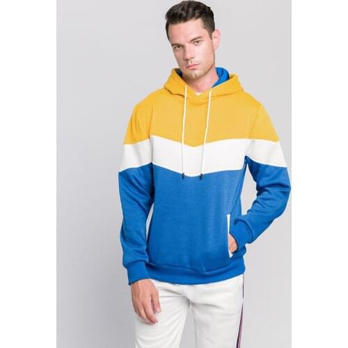 2021 New Beautiful Mens Color Matching Fashion Sweatshirts Youth Leisure Sports Hoodie