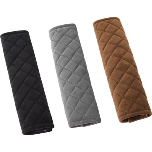 Car Seat Belt Shoulders Pads Covers Goods Cushion Warm Short Plush Safety Shoulder Protection Auto Interior Accessories Styling