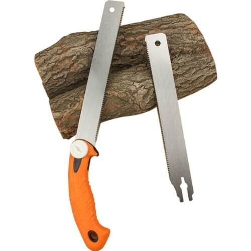 Hand Saw with Extra Fine Toothed Spare Blade for Hardwood Home DIY Woodworking Tools