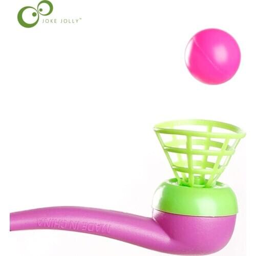 5pcs Tobacco Pipe Blowing Ball Nostalgia Suspended Ball Classic Childhood Toys Educational Toys For kids baby GYH