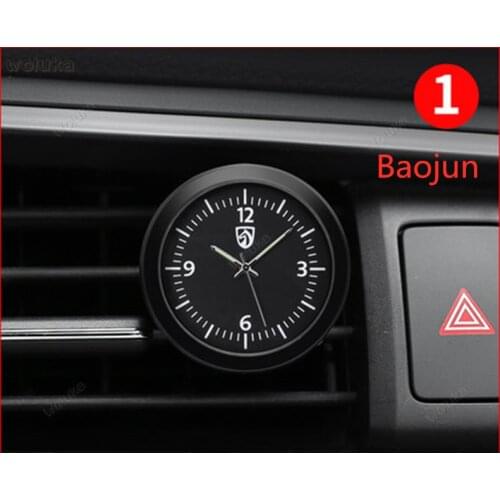 Car decoration car clock watch modified car interior electronic quartz watch various car signs CD50 Q04