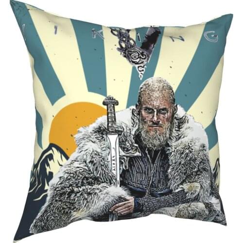 Vikings Odin Pillowcase Soft Polyester Cushion Cover Decorative Edda Pillow Case Cover Home Drop Shipping 18