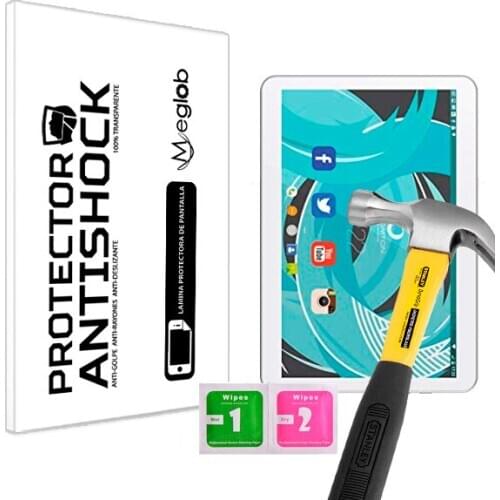 Screen protector Anti-Shock Anti-scratch Anti-Shatter compatible with Tablet Brigmton BTPC-1021QC3G